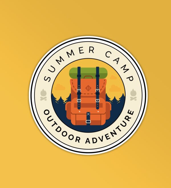 Summer Camp Sticker Summer Camp Sticker