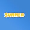 Summer Laptop Mobile Stickers