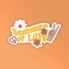 Summer Of Love Laptop Mobile Stickers