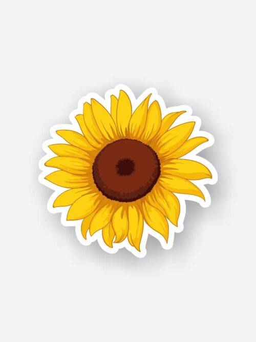 Sunflower Sticker
