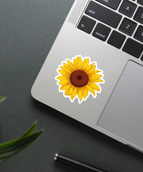 Sunflower Sticker