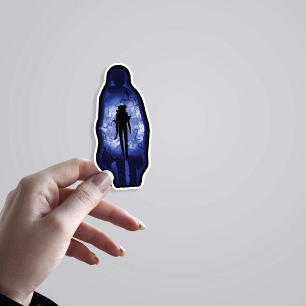 Sung Jin Woo Black Silhouette Anime Stickers Sung Jin Woo Black Silhouette Anime Stickers