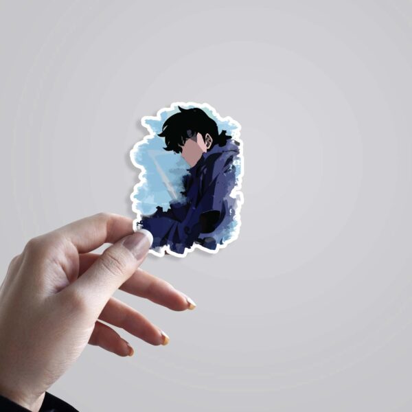 Sung Jin Woo Minimalist Anime Stickers_2 Sung Jin Woo Minimalist Anime Stickers