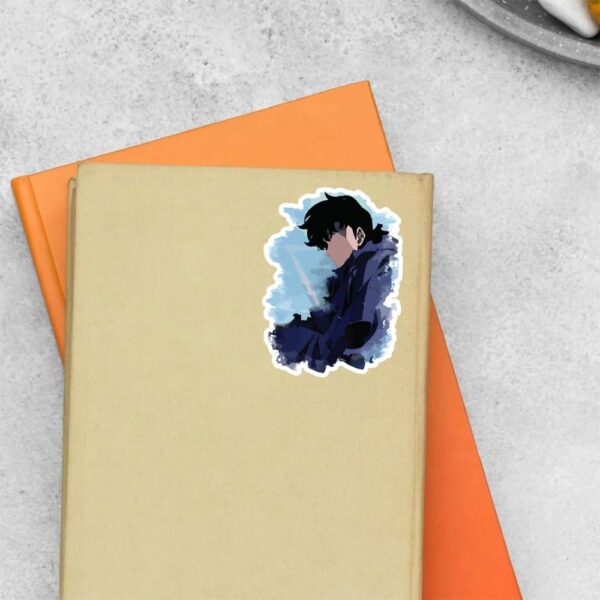 Sung Jin Woo Minimalist Anime Stickers_3 Sung Jin Woo Minimalist Anime Stickers