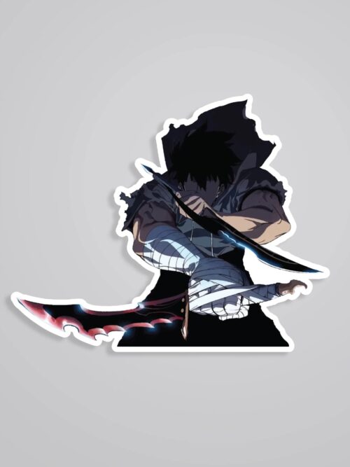 Sung Jin Woo S Rank Hunter Anime Stickers