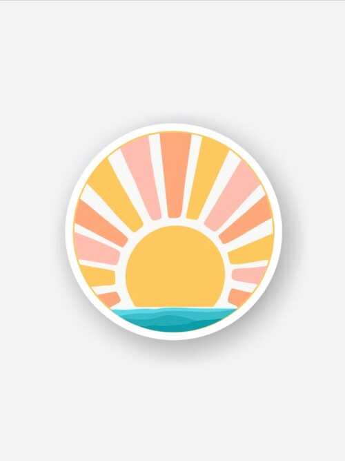 Sunset Over Ocean