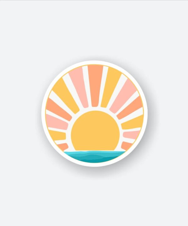 Sunset Over Ocean