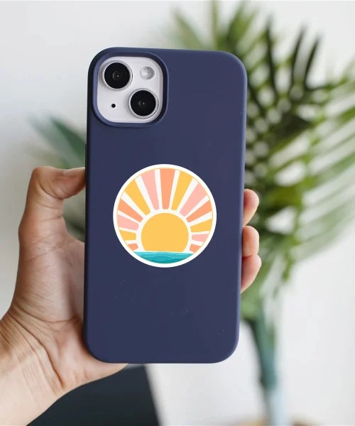 Sunset Over Ocean