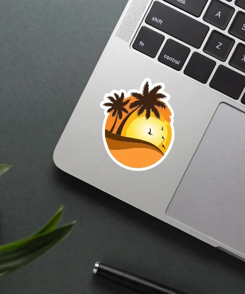 Sunset View Sticker Sunset View Sticker
