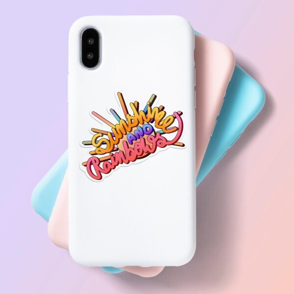 Sunshine Rainbows Laptop Mobile Stickers Sunshine Rainbows Laptop Mobile Stickers