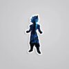 Super Saiyan Blue Evolution Anime Stickers