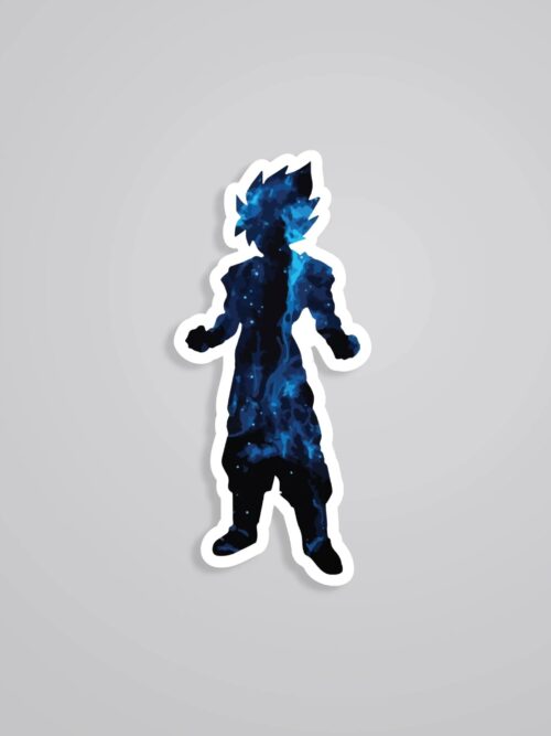 Super Saiyan Blue Evolution Anime Stickers