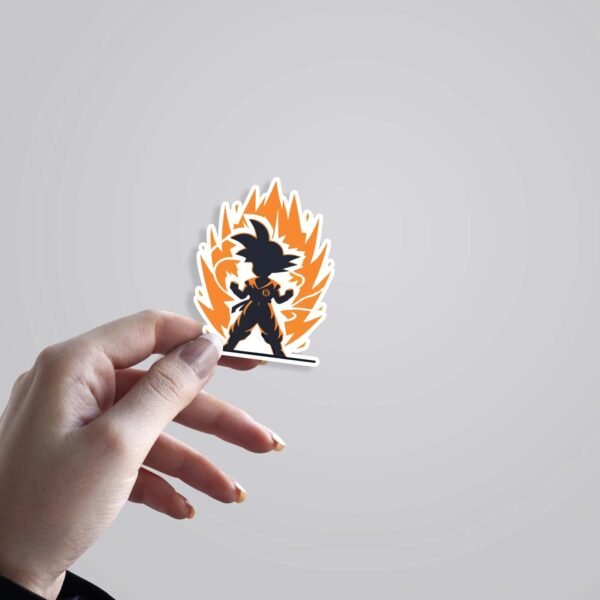 Super Saiyan Goku Anime Stickers_2 Super Saiyan Goku Anime Stickers