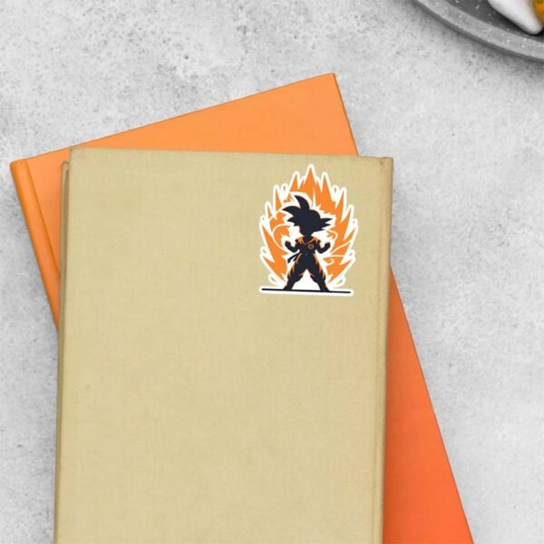 Super Saiyan Goku Anime Stickers_3 Super Saiyan Goku Anime Stickers