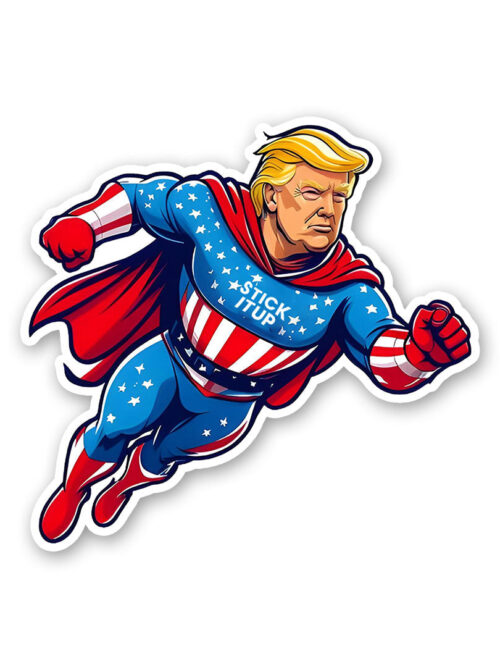 Super Trump Sticker