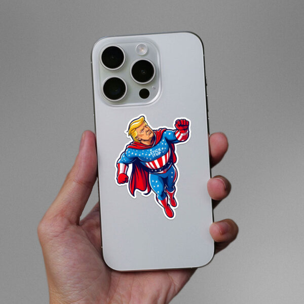 Super Trump Sticker
