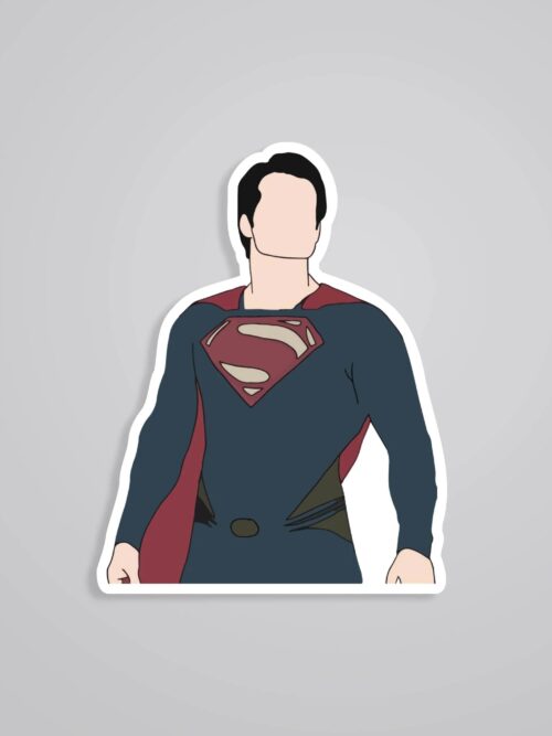 Superman Minimalist Movies Stickers