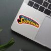 Superman Text Logo Sticker