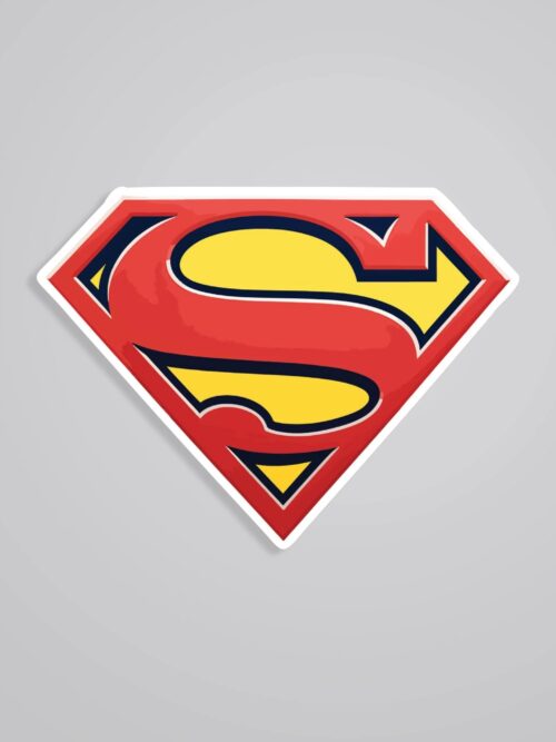 Superman Logo Movies Stickers