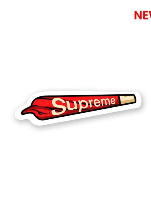 Supreme Bud Sticker
