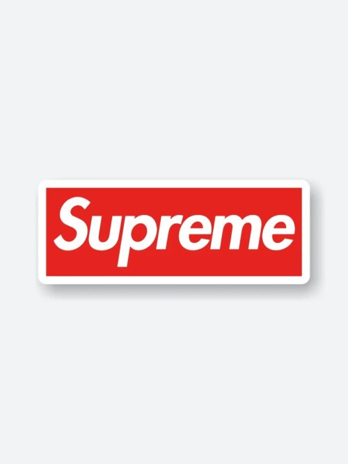 Supreme Logo Sticker