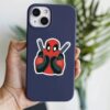 Surprised Deadpool Sticker