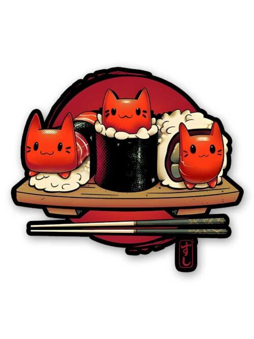 Sushi Cat Sticker