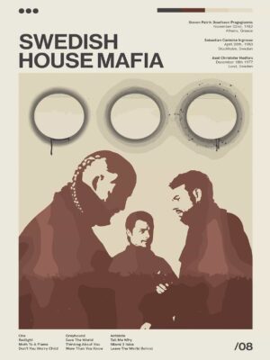 Swedish House Mafia Music Poster