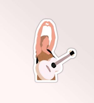 TS Heart Taylor Swift Stickers