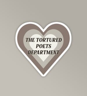 TTDP Heart Taylor Swift Sticker