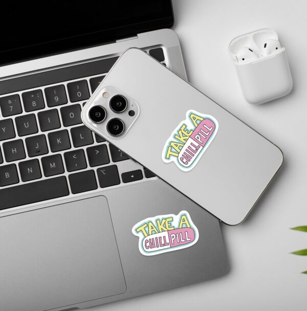 Take A Chill Pill Sticker Take A Chill Pill Sticker
