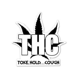 Take Hold Cough Sticker