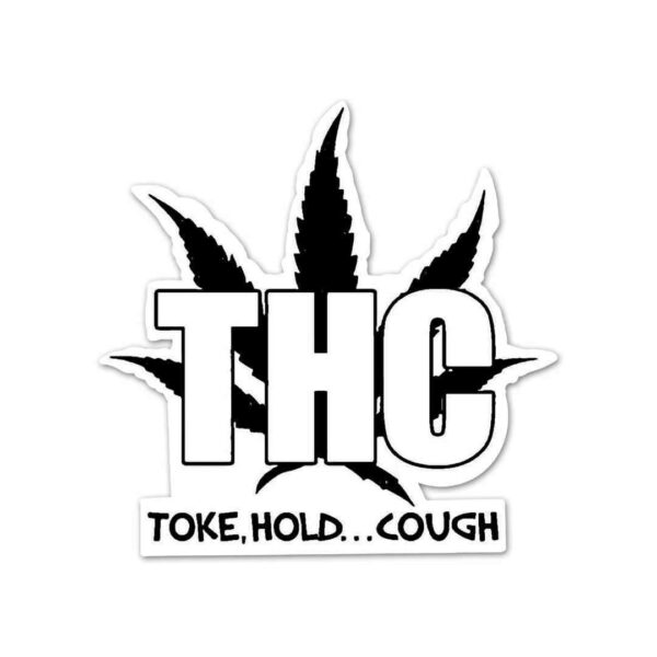 Take Hold Cough Sticker