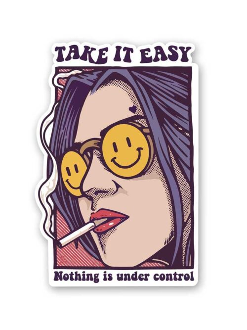 Take It Easy Sticker