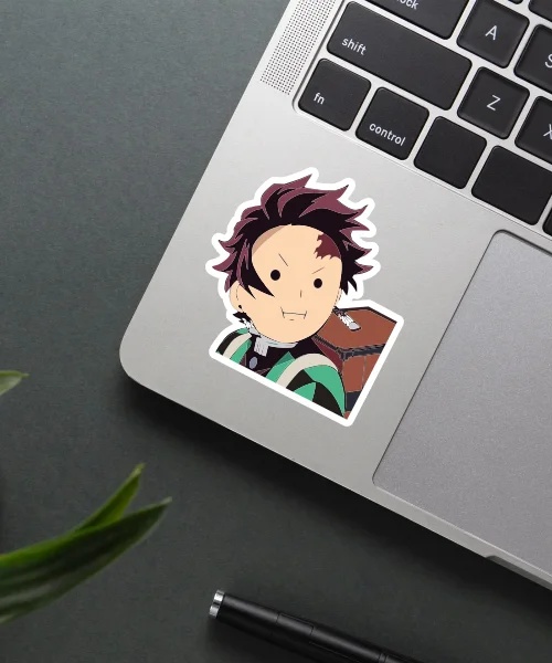 Tanjiro Angry Sticker