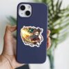 Tanjiro Attack Kimetsu No Yaiba Sticker