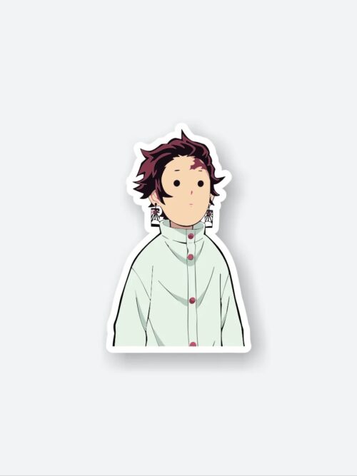 Tanjiro Dumbstuck Sticker