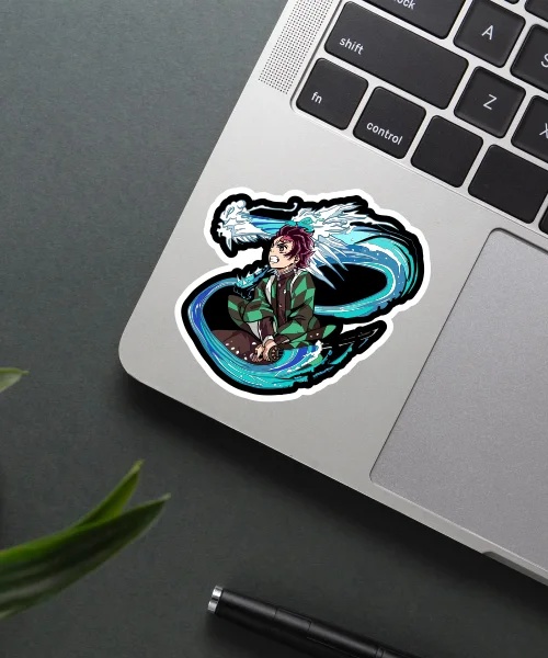 Tanjiro Kamado Attack Sticker