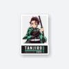Tanjiro Kamado Ticket Sticker