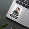 Tanjiro Kamado Ticket Sticker