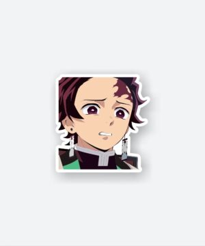 Tanjiro Kamado Worried Sticker Tanjiro Kamado Worried Sticker