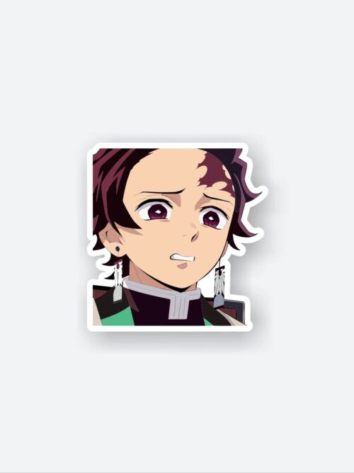 Tanjiro Kamado Worried Sticker