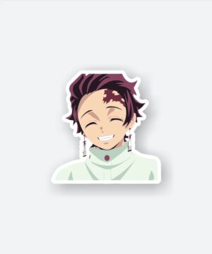 Tanjiro Smiling Sticker Tanjiro Smiling Sticker