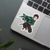 Tanjiro Sword Attack Sticker