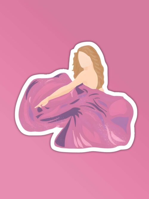 Taylor Pink Taylor Swift Stickers