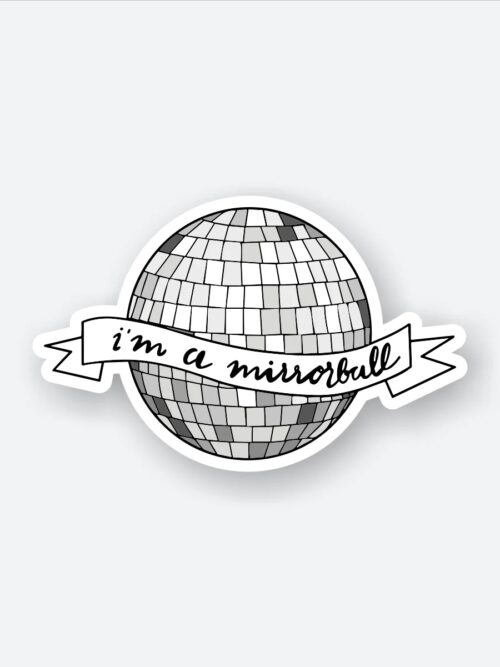 Taylor Swift Im A Mirrorball Sticker