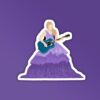 Taylor Swift Purple Eras Tour Sticker