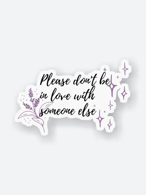 Taylor Swift Speak Now Lyrics Sticker