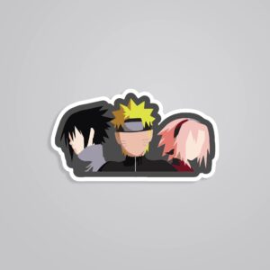 Team 7 Anime Stickers Team 7 Anime Stickers