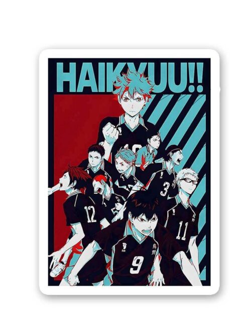 Team Haikyuu Sticker